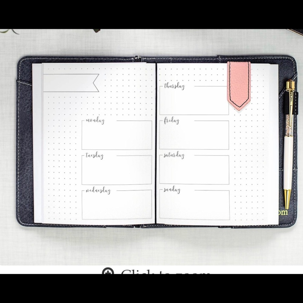 Tula Xii weekly bujo medium insert